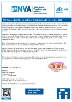 thema-ochtend praatkaarten AIC Roosendaal 28 november 2025