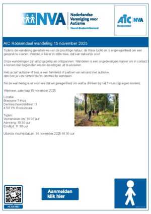 wandeling AIC Roosendaal 15 november 2025